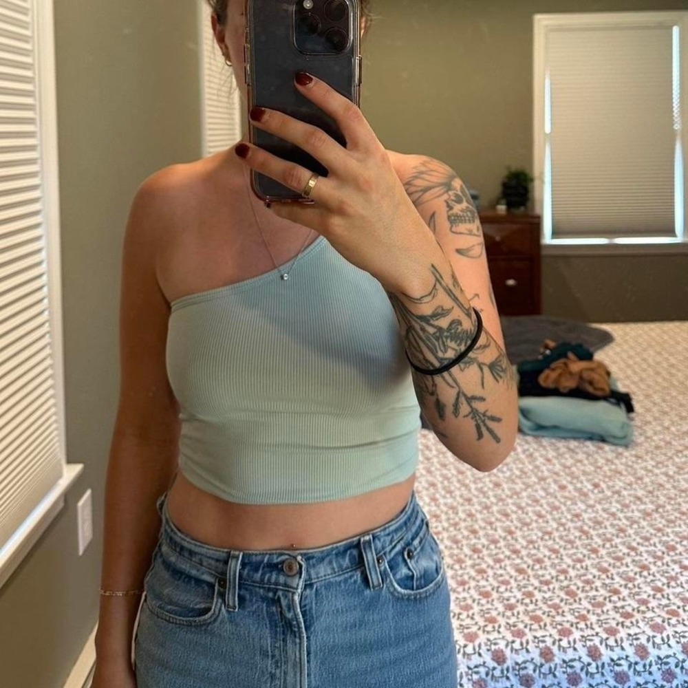 One Shoulder Shein Tank